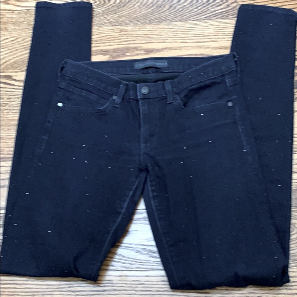 Juicy Couture DARK navy gems everywhere size 25